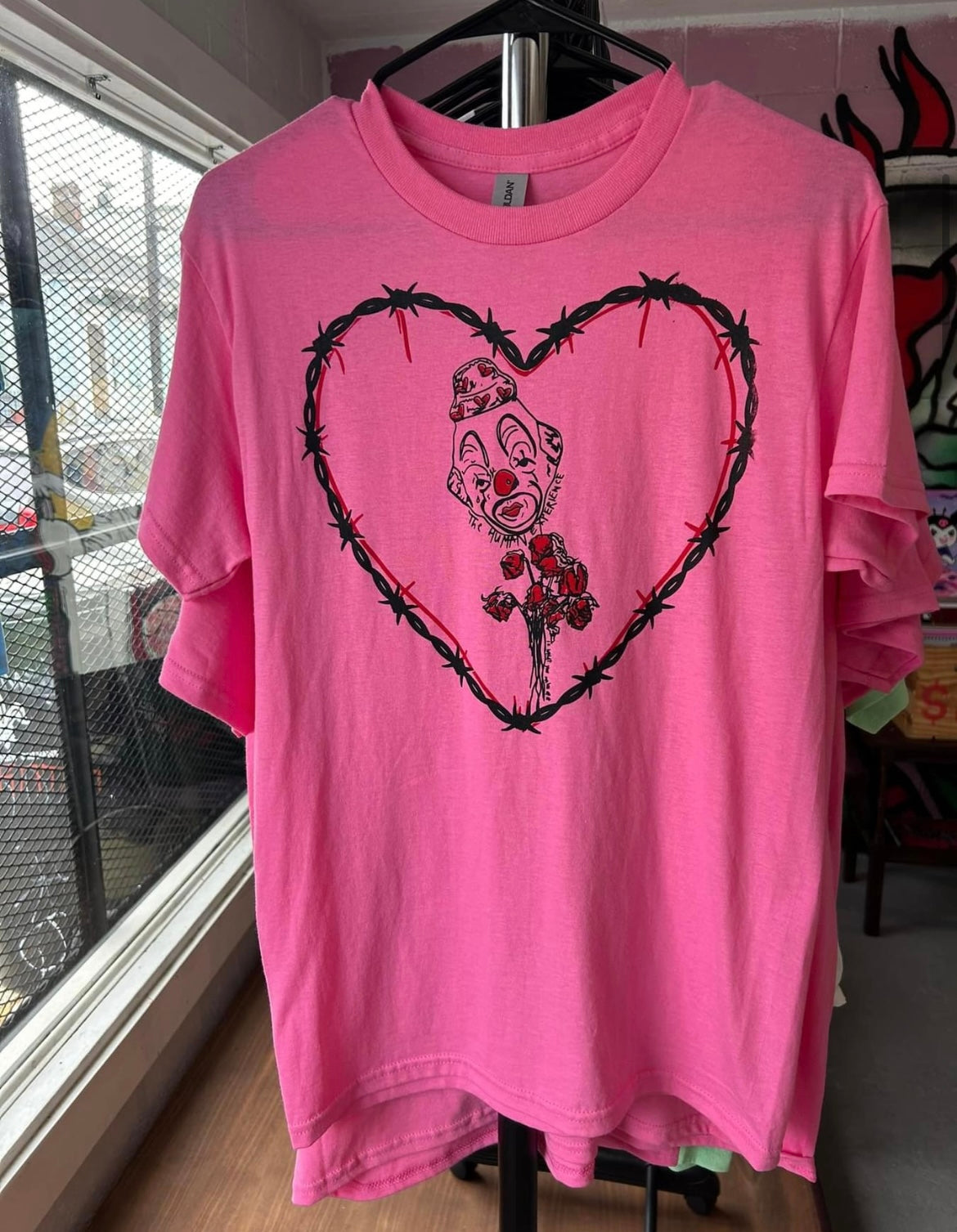 Hot Pink Clown Shirt