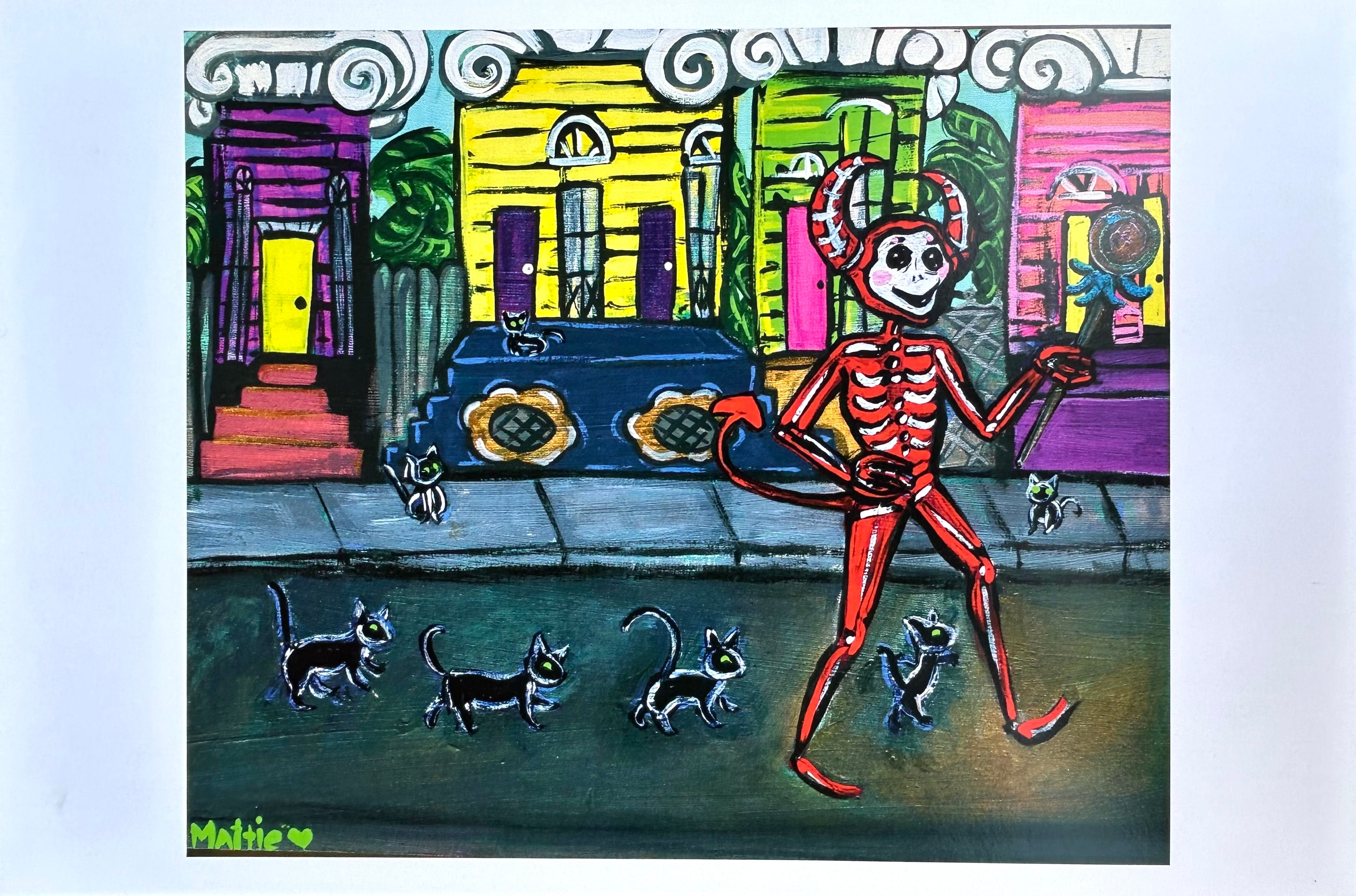 Parade on Burgundy and Desire