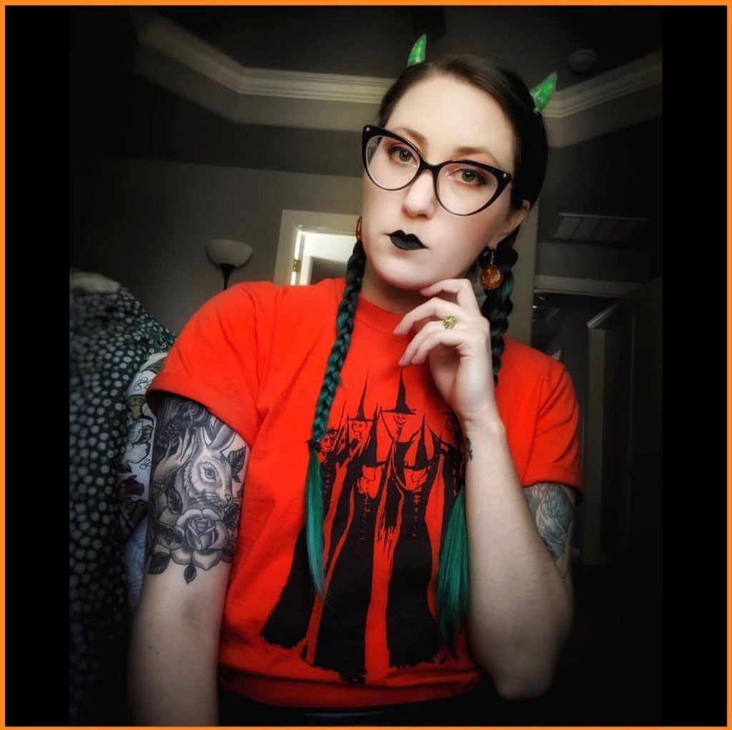 Orange Witch shirt
